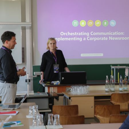 Jana Judisch talks about innovative communication at Studierendenwerk Berlin