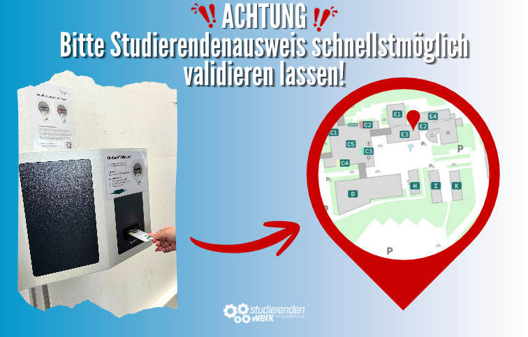 Landau aufgepasst: Bitte Studierendenausweis bis zum 2.11 vailidieren!