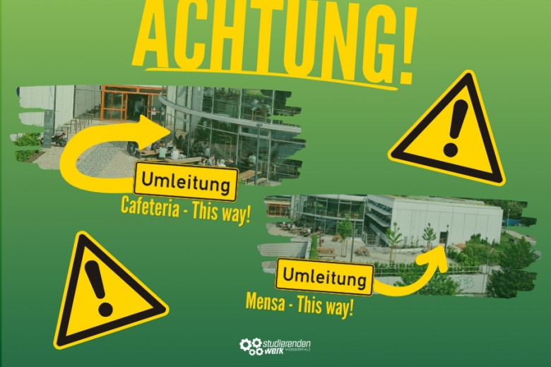 Campus Landau: Umleitungen beachten!