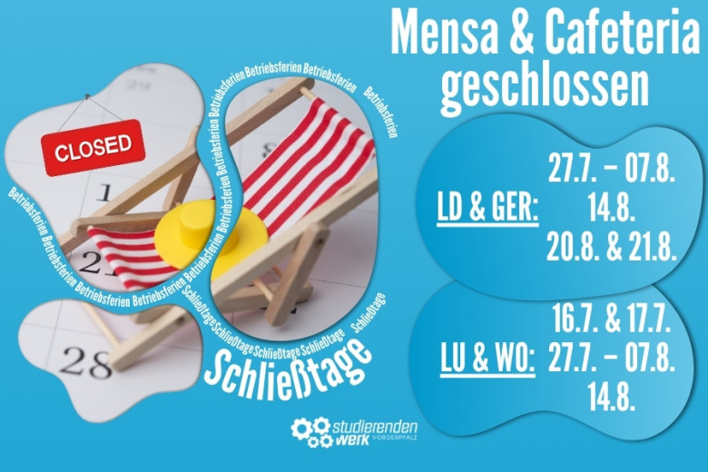 Bitte Schließzeiten beachten!