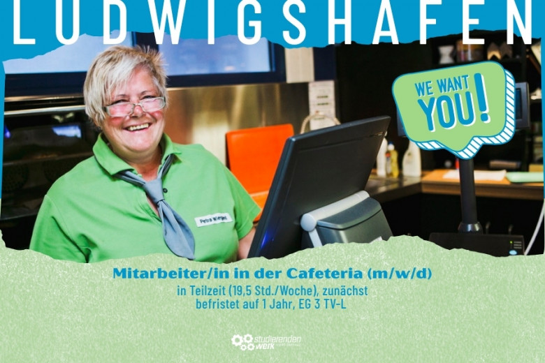 Wir suchen Dich als Mitarbeiter/in in der Cafeteria (m/w/d) in Ludwigshafen