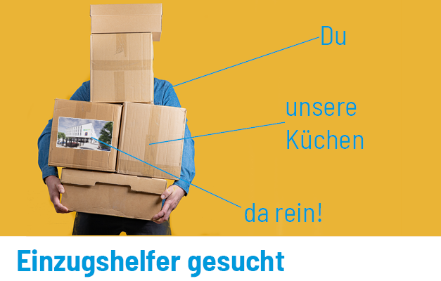 Einzugshelfer gesucht!