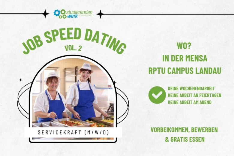 Job Speed Dating Vol. 2 - Mensa Landau Edition