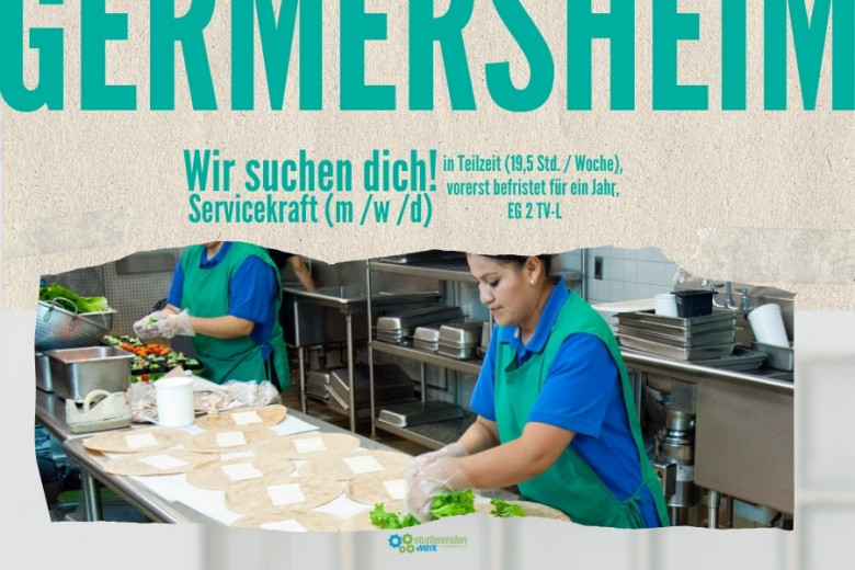 Wir suchen Dich als Servicekraft in Germersheim  (m/w/d)