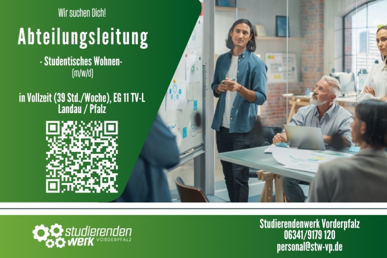Wir suchen dich als Abteilungsleitung (m/w/d)[RET] -Studentisches Wohnen-