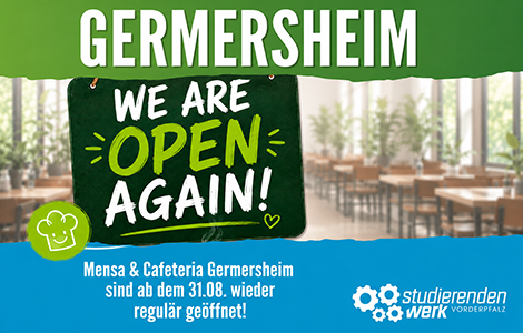 Mensa Germersheim wieder geöffnet