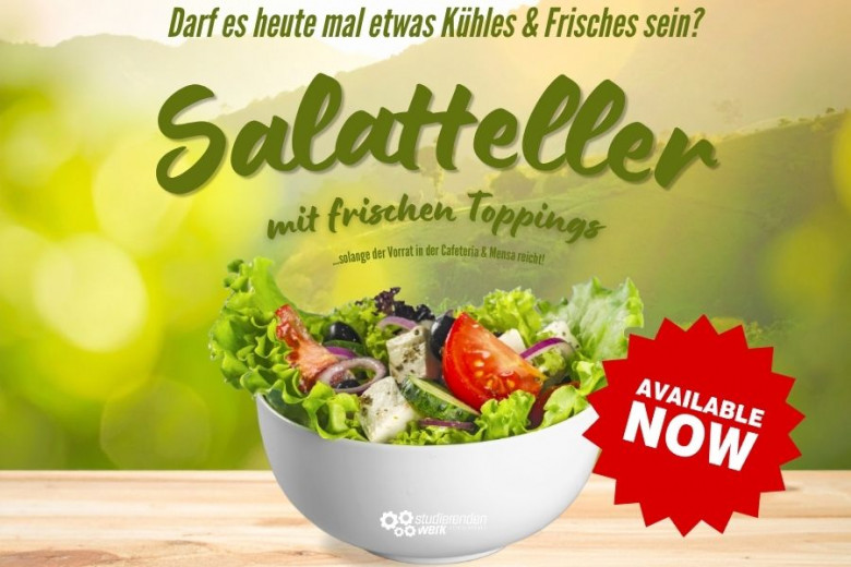 Ab sofort in Landau: Leckere Salatteller!