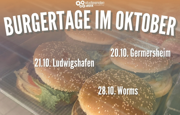 BURGERTAGE IM OKTOBER!