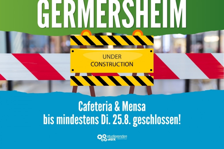 Mensa wegen technischem Defekt geschlossen