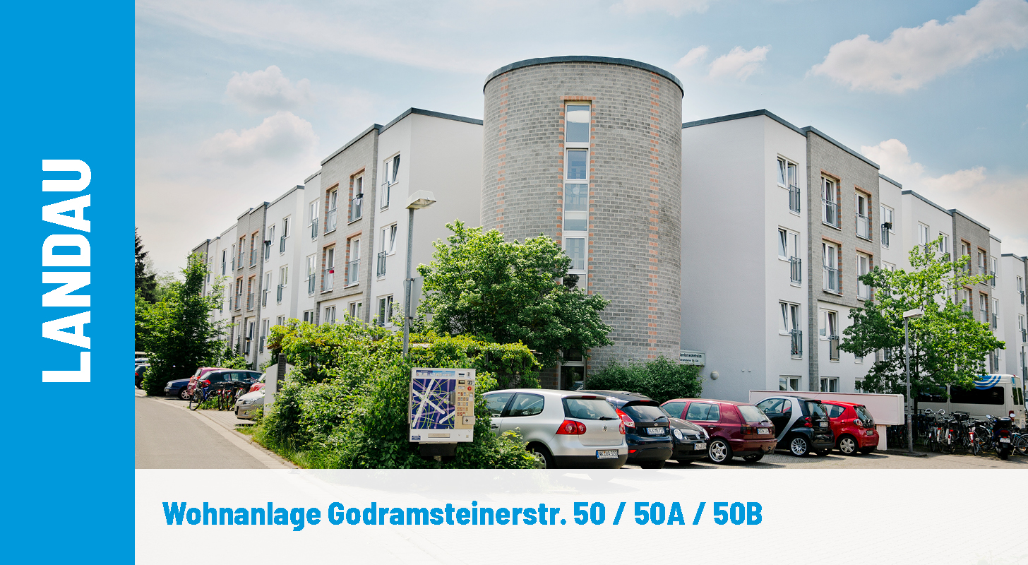 Link zum Wohnheim Godramsteinerstraße 50/50A/50B