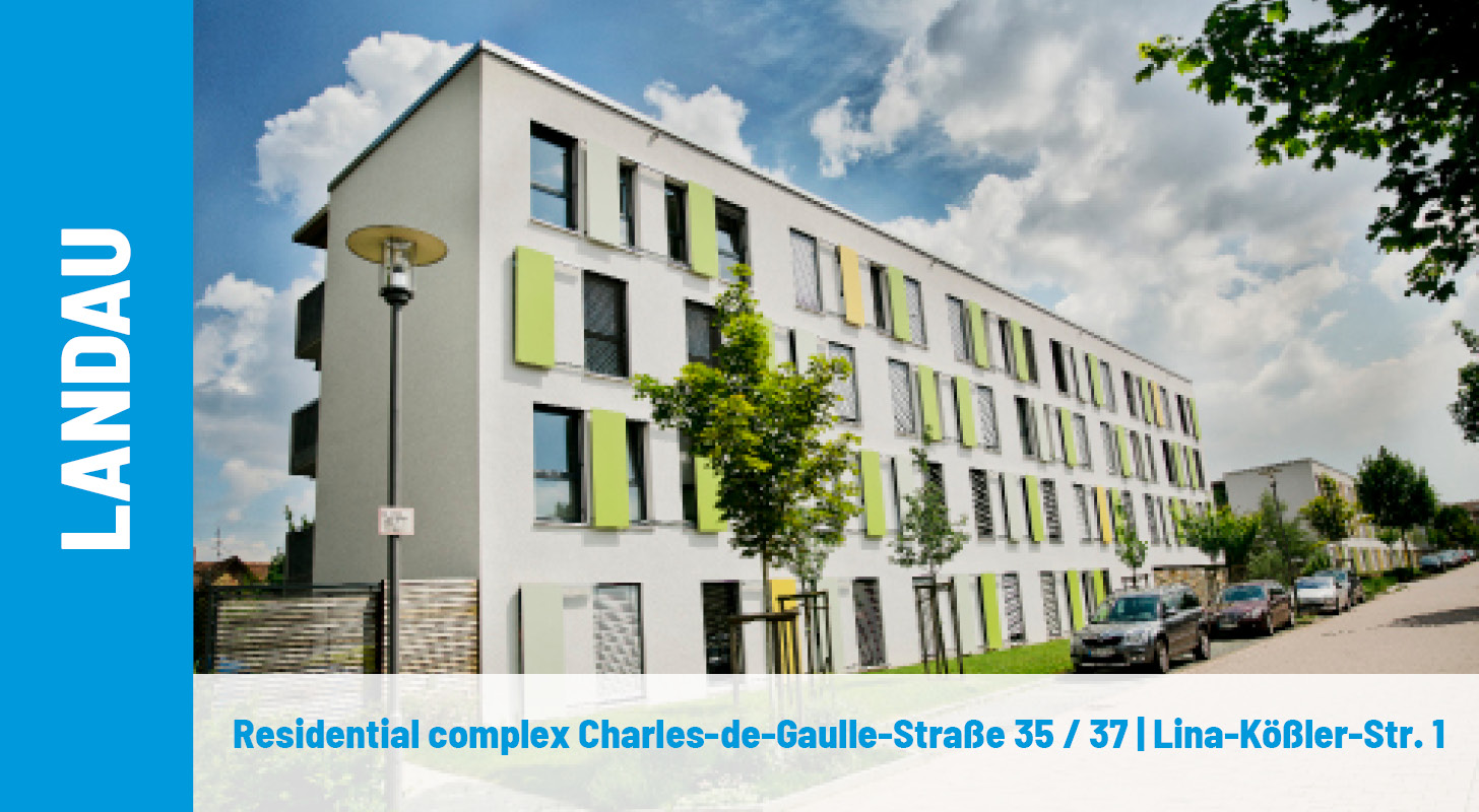 Link zum Wohnheim Charles-de-Gaulle-Straße 35 / 37 | Lina-Kößler-Str. 1