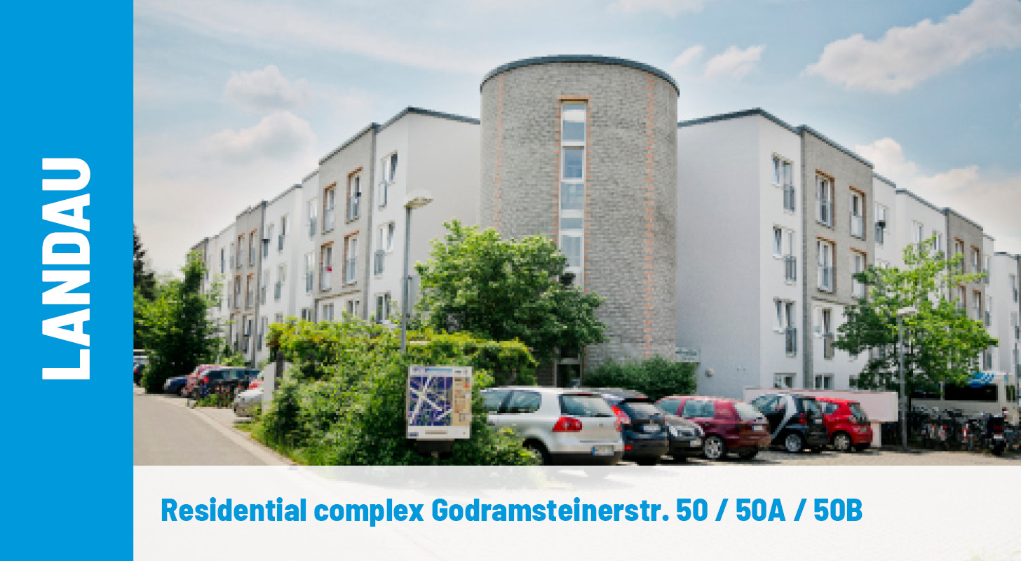 Link zum Wohnheim Godramsteinerstraße 50/50A/50B