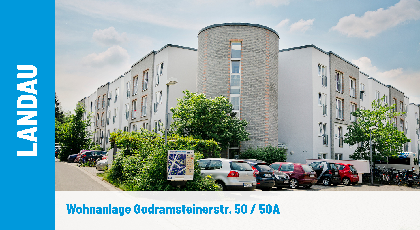 Link zum Wohnheim Godramsteinerstraße 50/50A